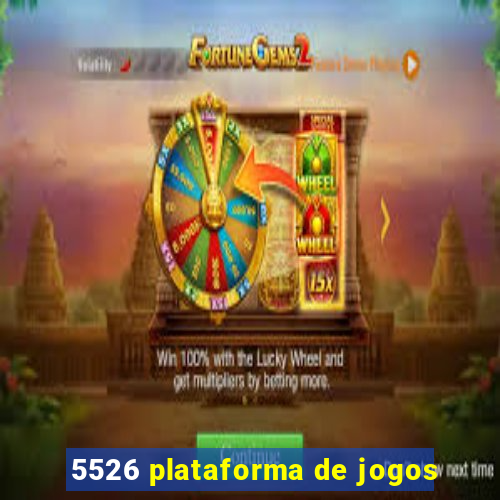 5526 plataforma de jogos